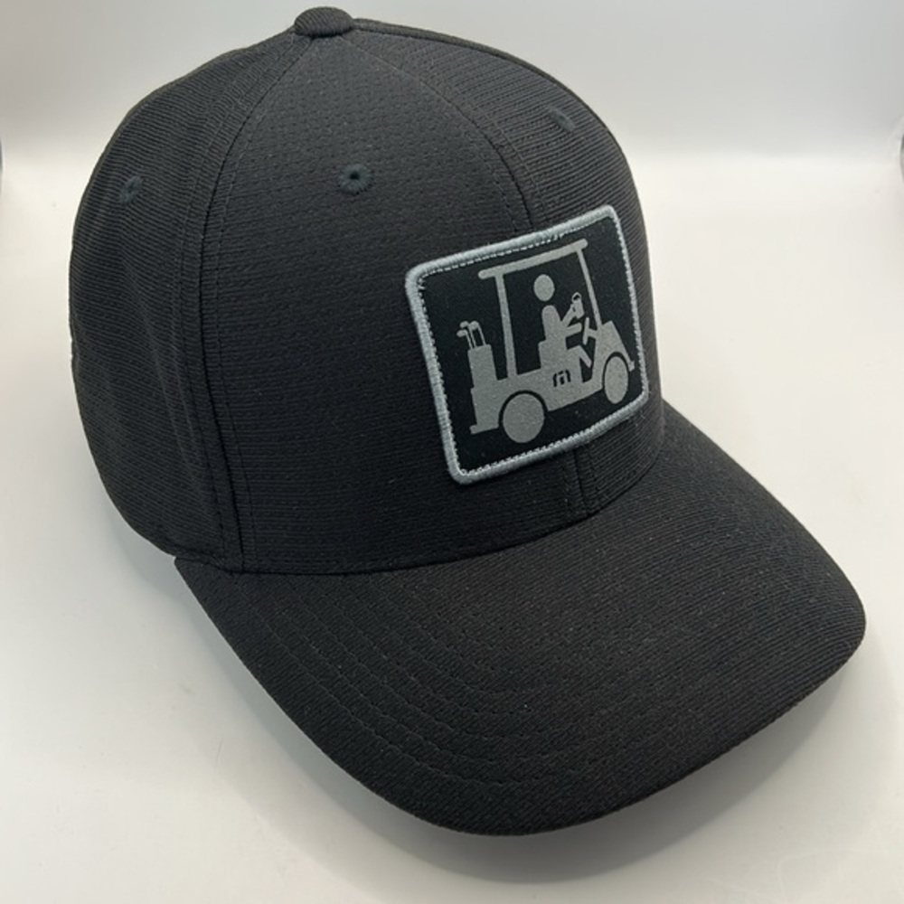 Springfield Golf Resort Black Golf Cart baseball cap SnapBack - Picture 2 of 12